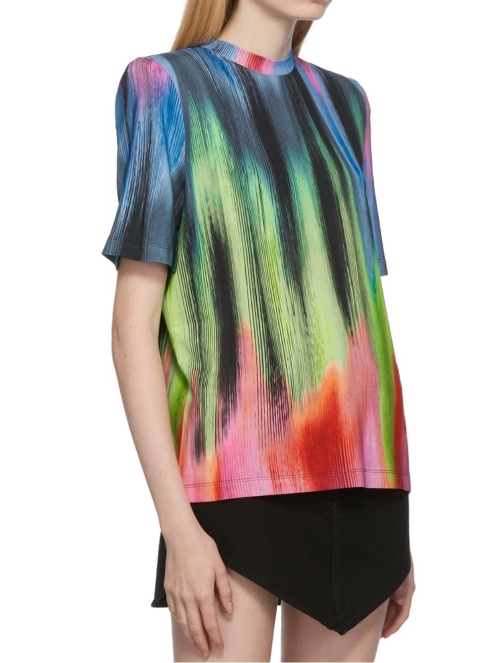 The Attico Multi Color Bella T- Shirt No size tag Measurements Listed